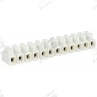 APPROVED VENDOR Barrier Terminal Strip: 12 Poles, 22 AWG – 12 AWG For Wire Sizes, 20 A Max Current (MPN 6YH99). Key specifications — Brand: APPROVED VENDOR; For Maximum Wire Size: 12 AWG; For Minimum Wire Size: 22 AWG; Cover Included: No.