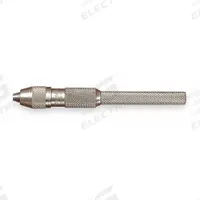 STARRETT Pin Vise: Pin Vise, 3.2 mm Max Size - mm, 0.05 in Min Size - Inch, Knurled Grip, Round (MPN 162C). Key specifications — attr1181472: Knurled; attr1181473: Round; attr1181474: 3.65 in; attr1181475: No; attr1181485: STARRETT.