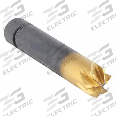 KEO Countersink: 100°, 6 Flute, 1/8 in Body Dia, 1/8 in Shank - Smooth-Finish Six-Flute Countersinks