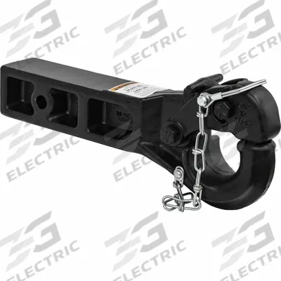 BUYERS PRODUCTS Pintle Hook: Receiver Mount, 3,600 lb Gross Vehicle Wt Capacity - Pintle Hook Hitches