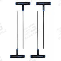EKLIND Hex Key: 1 Ball Ends, 8 mm Tip Size, Metric, Long, Alloy Steel, Black Oxide, T, 1 Tips, 2 PK (MPN 64880). Key specifications — attr1205521: EKLIND; attr1205526: Black Oxide.