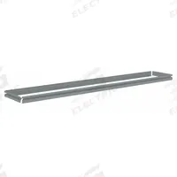 TENNSCO Shelf: 72 in x 12 in, 600 lb Load Capacity, Gray, Shelf (MPN ZBES-7212). Key specifications — Includes: (4) Beams; Shelf Configuration: Single Straight; Color: Gray; Frame Material: Steel; Brand: TENNSCO; Frame Finish: Zinc Plated; Product Type: Shelf.