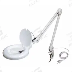 INSIZE Table Magnifier: 2.25X, 4.803 in Lens Dia, 5D Diopter (MPN 7516-5D-U). Key specifications — attr1183324: INSIZE; attr1183319: 4.803 in; attr1183320: 5D.