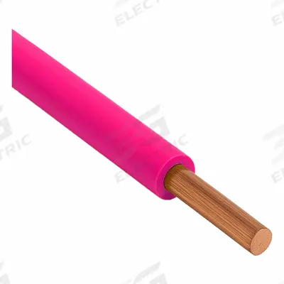 APPROVED VENDOR Building Wire: Copper, 10 AWG, 1 Conductors, Solid, Pink, 1,000 ft Lg - Copper THHN/THWN Building Wires