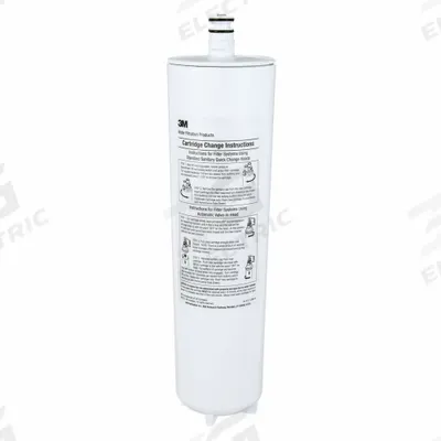 3M WATER FILTRATION PRODUCTS Quick-Connect Water Filter: 1 micron, 1.5 gpm - Quick-Connect Ice Machine & Refrigerator Water Filters