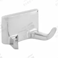 TAYMOR Bathroom Hook: 1 1/2 in x 2 1/2 in x 1 1/2 in, Zinc, Polished, Mounting Hardware (MPN 01-9402). Key specifications — Brand: TAYMOR; Material: Zinc.