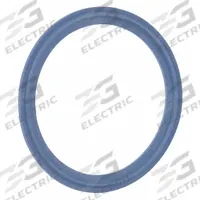 GARLOCK Sanitary Gasket: PTFE/316L Stainless Steel, Tri-Clamp, Std Style, For 3 in Tube, Blue (MPN 40MPG-TS-XR-300). Key specifications — Center Construction: None; Brand: GARLOCK; Metal & X-Ray Detectable: Yes.