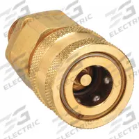 SNAP-TITE Hydraulic Quick Connect Hose Coupling: 1/4 in, Brass, 208.18 lpm Max. Flow Rate, MNPT (MPN BVHC4-4MV). Key specifications — Thread Size: 1/4"-18; Seal Material: Fluorocarbon; Brand: SNAP-TITE.
