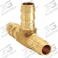 APPROVED VENDOR Barbed Hose Fitting: For 5/16 in Hose I.D., Hose Barb x Hose Barb, Male x Male, Tee (MPN 707024-05). Key specifications — Fitting Connection Type: Hose Barb x Hose Barb; Fitting Gender: Male x Male; Nipple Grip Type: No Knurl; Brand: APPROVED VENDOR.