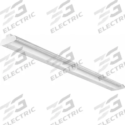 LITHONIA LIGHTING LED Low Bay: 11 in Lg, 8,000 lm, 4000K, 12 ft – 20 ft Mounting Ht, 149 W - 8 ft. Linear LED Bay Lights