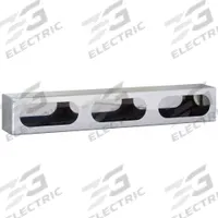 BUYERS PRODUCTS Light Box: Light Box, Gray, Stainless Steel, 25 in Lg, 3 in Ht, 3 in Wd (MPN LB3253SST). Key specifications — Color: Gray; Brand: BUYERS PRODUCTS; Compatible with Manufacturer Model Number: SL65CO; Material: Stainless Steel; Product Type: Light Box.