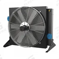 COOL-LINE Forced Air Oil Cooler: 210 hp Heat Removed, 200 gpm Max. Flow, 377 psi Max. Pressure (MPN HR210-0140). Key specifications — attr96059: 2 in SAE 4 Bolt Flange; attr98919: COOL-LINE.