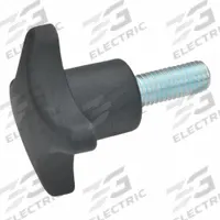 JW WINCO Hand Knobs; 4-Prong Knobs: Plastic w/ SS Thread, M8 Thread, 40 mm Dia (MPN 8N30SA1/ST). Key specifications — Brand: JW WINCO.