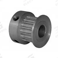 DAYTON Timing Pulley: Curvilinear, Fixed, For 6 mm Belt Wd, 14 Teeth, 3 mm Pitch, Aluminum (MPN 14-3M06M6CA6). Key specifications — Brand: DAYTON; Finish: Clear Anodized; For Belt Series: Powerhouse®.