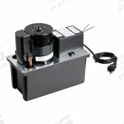 LITTLE GIANT Condensate Removal Pump: 230V AC, 1 gal Tank, 1/4 hp, 7.5 gpm - High-Capacity Condensate Tank Pumps