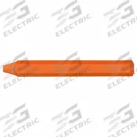 MARKAL Marking Crayon: Wax, 1/2 in Tip Wd, Medium, Orange, 70°F to 100°F, Orange (MPN 82331G). Key specifications — attr1270180: Hex; attr1270154: Hexagonal Cylinder; attr1270186: MARKAL.