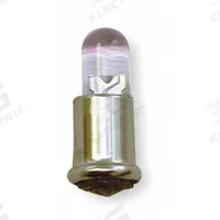 APPROVED VENDOR Compact LED Bulb: LED, Midget Flanged (F3-6), (T) Tubular, T1-3/4, 24V DC, Amber (MPN LMF24-A). Key specifications — Voltage: 24V DC; Brand: APPROVED VENDOR; Bulb Shape: T1-3/4; Light Color: Amber.