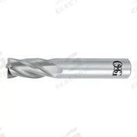 OSG Corner Radius End Mill: Carbide, 4 Flute, 1/8" Mill Dia, 1/2" LOC, 0.015" Rad, 1-1/2" OAL (MPN 496-1251)