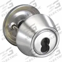 ASSA ABLOY ACCENTRA Deadbolt Lock: Cylindrical, SFIC, 1 3/8 in Door Thick - Max, Chrome (MPN B-D162 626 LC). Key specifications — ADA Compliant: Yes; Brand: ASSA ABLOY ACCENTRA; Cylinder Core Type: Small Format Interchangeable Core Cylinder; Finish: Satin Chromium-Plated; Keyway Type: None; Includes Core: Core Included; Ligature Resistance: Not Ligature-Resistant.