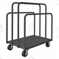 APPROVED VENDOR Panel Truck: 2,000 lb, Gray, 38 1/2 in L x 24 in W x 45 in H Deck, 8 1/8 in Deck Ht (MPN PM-2436-5PH-95). Key specifications — Color: Gray; Caster/Wheel Configuration: (2) Rigid; Brand: APPROVED VENDOR.