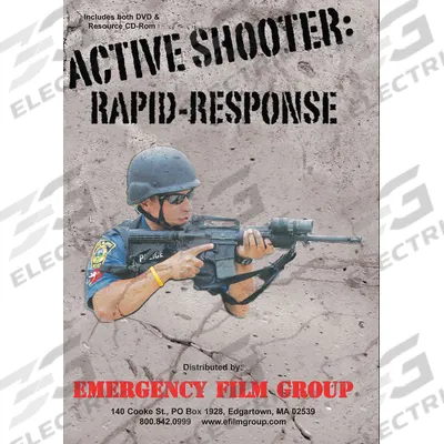 EMERGENCY FILM GROUP Training Video: Workplace Safety, Training Video - Active Shooter & Active Threat Training