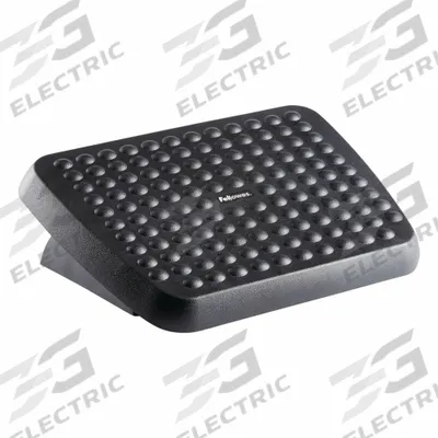 FELLOWES Foot Rest: HPS, Gray, 17 5/8 in Overall Lg, 13 1/8 in Overall Wd - Footrests