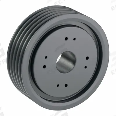 APPROVED VENDOR V-Belt Pulley: 8V2240, 5 Groove, 22.4 in OD, Bushed Bore - Bushed-Bore Cast-Iron Wedge V-Belt Pulleys