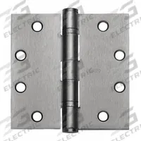 BEST Butt Hinge: Steel, Full Mortise, 1 1/2 in Leaf Wd (MPN FBB17945X45DOORHINGE10BSTL). Key specifications — Removable Pin: Yes; Bearing Type: Ball; Material: Steel.