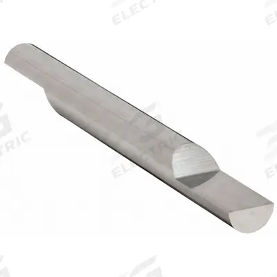 APPROVED VENDOR Engraving Blank: Double End, Carbide, 1/4" Dia, 1/2" Split Lg, 2-1/2" OAL - Double-End Carbide Engraving Tool Blanks