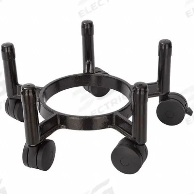 AMERICAN BIOTECH SUPPLY Roller Base: 6 in Overall Ht, 14 1/4 in Overall Wd - Cryogenic Dewar & Cannister Roller Bases