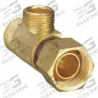APPROVED VENDOR Compression Tee Fitting: Compression x Compression x Compression, Brass (MPN 993-018NL). Key specifications — Brand: APPROVED VENDOR.