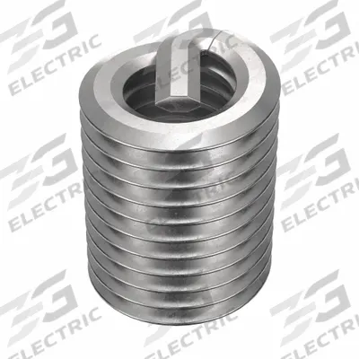 HELI-COIL Helical Insert: Tanged Tang Style, Screw-Locking, M3-0.50 Thread Size, Plain - Screw-Locking Tanged Helical Inserts
