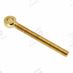 AMPG Fixed Rod End: Brass, Plain, 6 in Hole Center-to-End Lg, Right Hand, 1"-8 Thread Size (MPN ZEB186-BR). Key specifications — attr952243: AMPG.