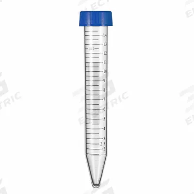 APPROVED VENDOR Centrifuge Tube: Centrifuge Tube, Polypropylene, 15 mL Capacity - mL - Plastic Centrifuge Tubes