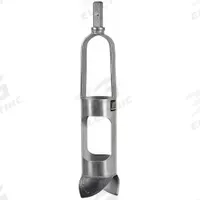AMS Soil Auger Head: Stainless Steel Bail/Stainless Steel Cylinder, 2 1/4 in Overall Dia (MPN 317.04). Key specifications — Connection Type: Quick Connect; Brand: AMS; Product Type: Soil; Material: Stainless Steel Bail.