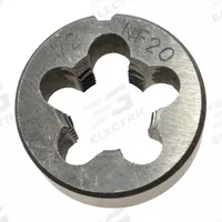 WESTWARD Alloy Steel Die, 1/2-20 UNF: CCT1060-9, Die