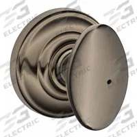 SCHLAGE Door Lockset: Privacy Knob Locksets, Nickel (MPN F40 SIE 620 AND). Key specifications — Lockset Style: Andover.