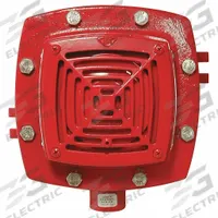 EDWARDS SIGNALING Horn: 120V AC, Horn Sound, Red, 90 dB Alarm Volume @ 10 ft - Max, Horn, Wall Mount (MPN 888D-N5). Key specifications — Brand: EDWARDS SIGNALING; Manufacturer Part Number: 888D-N5; Operating Voltage: 120V AC; Color: Red.