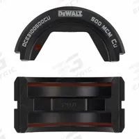 DEWALT Die Set: For DCE310, U-Die, 500 kcmil Copper U-Die (MPN DCE3100500CU). Key specifications — attr534228: U-Die; attr534229: DCE310; attr551983: Die Set; attr551985: 500 kcmil Copper U-Die.