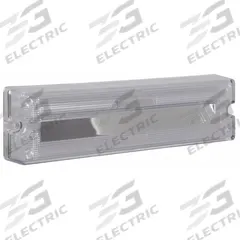 MAXXIMA Vehicle Work Light: Rectangular, Flood, LED, Grommet, Wire Leads, Universal, Surface Mount (MPN MWL-34). Key specifications — Housing Color: Clear; Brand: MAXXIMA; Mount Type: Grommet; Electrical Connection: Wire Leads; Installation Type: Permanent.