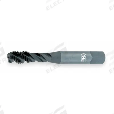 OSG Spiral Flute Tap: 7/16"-14 UNC, H3 / 2B-3B, 3 Flute - General Purpose Spiral-Flute Taps