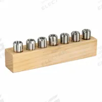 TECHNIKS Collet Set: DA300, 1/16 in to 1/4 in Collet Size Range, 7 Pc (MPN 01630-7S). Key specifications — attr1033128: TECHNIKS; attr1038750: Standard; attr1038755: Inch.
