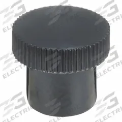 Hand Knob: Knurled, Thermoset, #10-32 Thread, 60 mm Thread Lg, 0.63 in Dia, Black (MPN 2720). Key specifications — Brand: DAVIES; Color: Black.