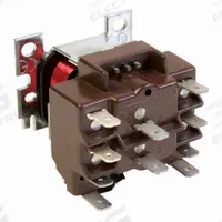 Switching Relay: SPDT, Normally Closed/Normally Open, 24V AC Coil (MPN R8222B1067). Key specifications — Manufacturer Part Number: R8222B1067; Brand: HONEYWELL HOME; Contact Form: SPDT; Low Voltage Contact Form: SPDT.