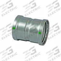 VIEGA PROPRESS Crimp Coupling Fitting: 4 in CTS x 4 in CTS Size, Straight, Press-fit x Press-fit (MPN 80305). Key specifications — Brand: VIEGA PROPRESS.