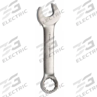 WESTWARD Combination Wrench: Alloy Steel, Satin, 16 mm Head Size, 4 3/4 in Overall Lg - Metric 12-Point Combination Wrenches
