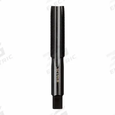 MILWAUKEE Straight Flute Tap: M14x1.25 Metric, 2B, 4 Flute, Plug Chamfer - General Purpose Hand Taps