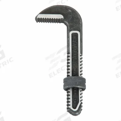 MILWAUKEE Hook Jaw with Adjustment Nut Kit: For Serrated Jaw Texture - Hook Jaws for Pipe Wrenches