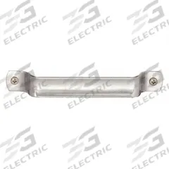 MONROE PMP Pull Handle: Unthreaded Holes, Stainless Steel, Silver, 1/4 in Screw Size, 0.25 in (MPN PH-0248). Key specifications — Brand: MONROE PMP; Projection Type: Non-Recessed; Material: Stainless Steel; Finish: Natural; Color: Silver; Folding Type: Fixed; Mounting Type: Unthreaded Holes; Screw Size: 1/4 in.