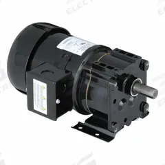 DAYTON AC Gearmotor: Parallel, Single Output Shaft, 3-Phase, TEFC, 60 RPM, 244 in-lb Max Torque (MPN 4ZJ52). Key specifications — Inverter Rated: Yes; Brand: DAYTON; Full Load Current: 0.75 A.